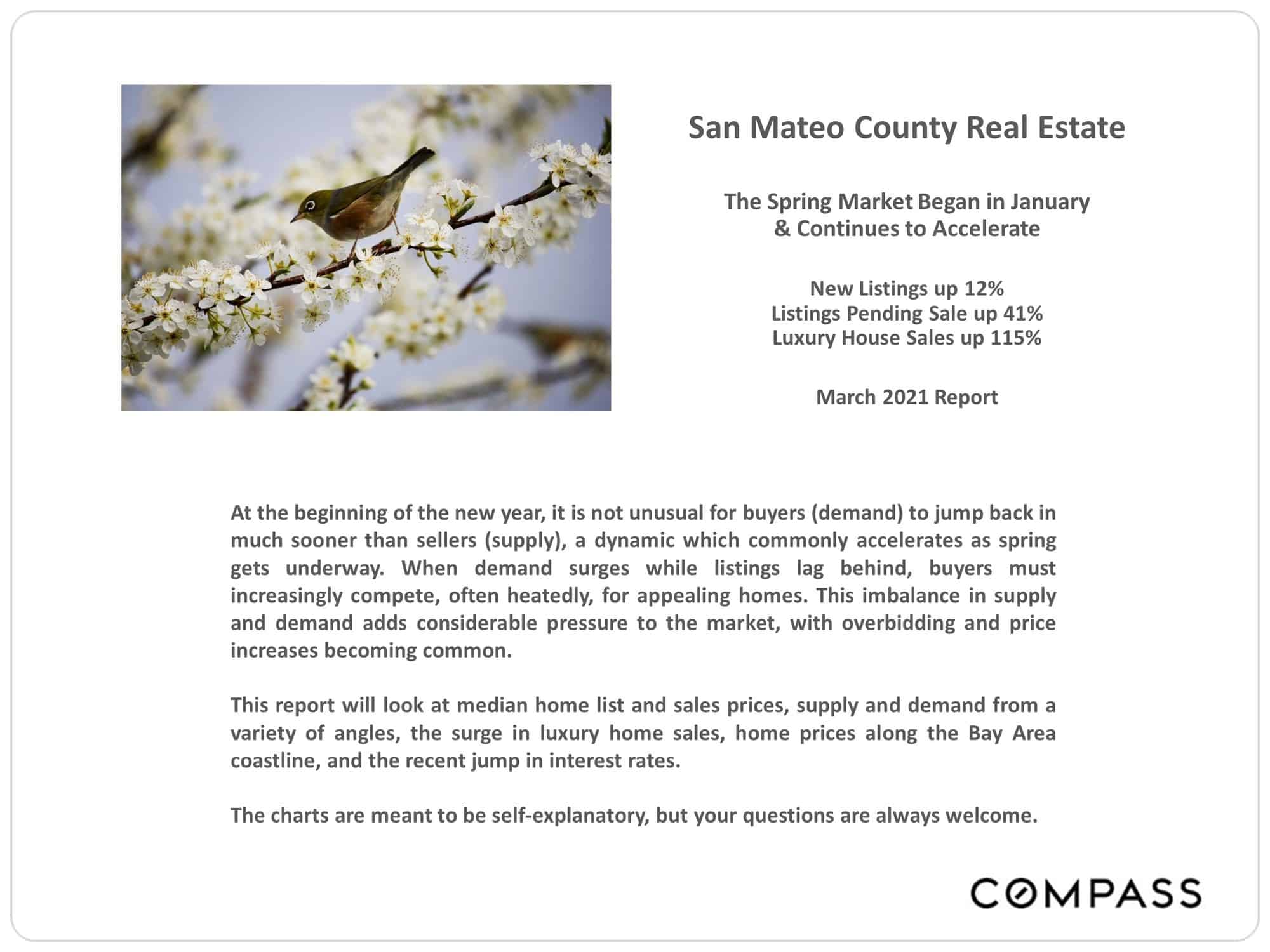 San Mateo March 2021 Real Estate Market Report