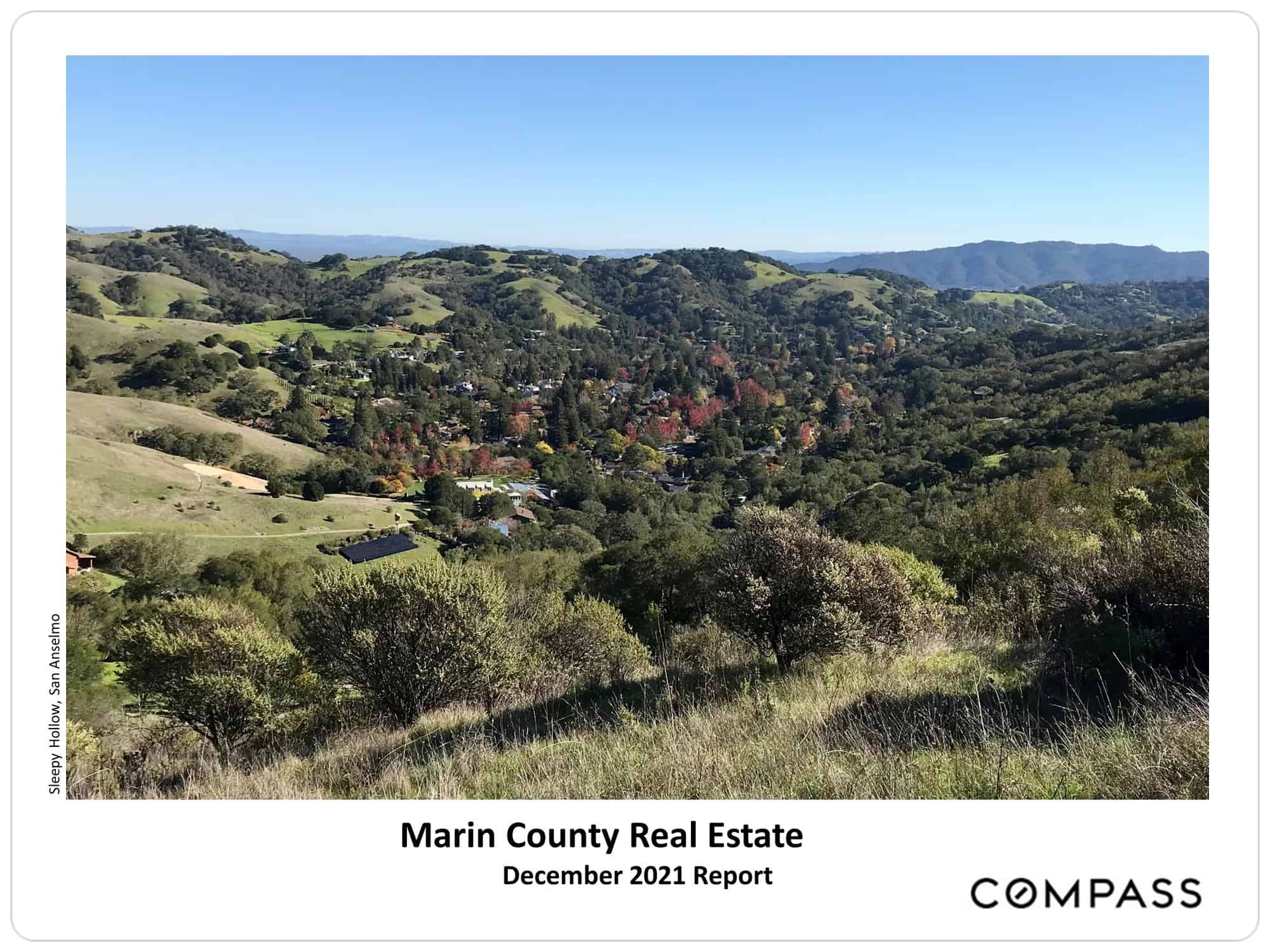 Marin December 2021 Real Estate Market Report
