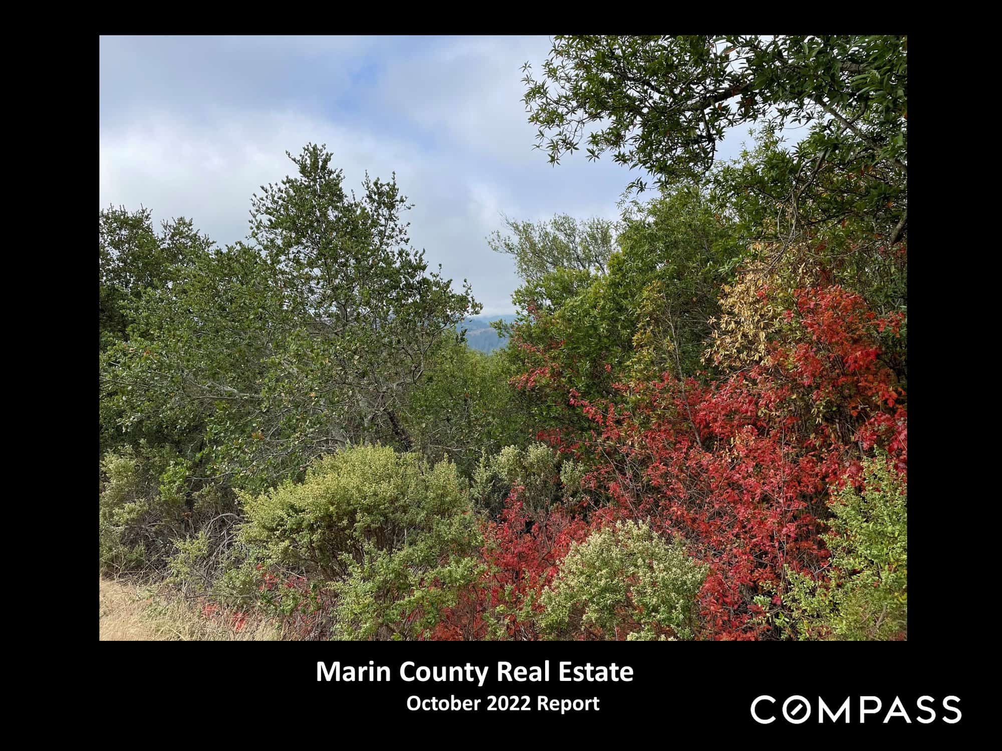 Marin October 2022 Real Estate Market Report